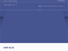 Tablet Screenshot of cravensafetyservices.co.uk